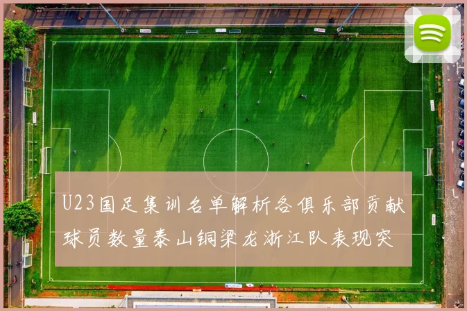 U23国足集训名单解析各俱乐部贡献球员数量泰山铜梁龙浙江队表现突出